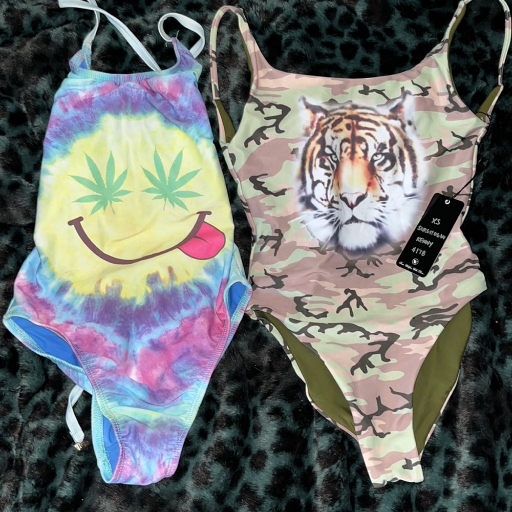 Wildfox one piece bikinis